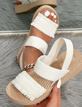 Nuevos zapatos de mujer para primavera/verano, diseño original de KATE MIUCH, adecuados para todas las estaciones, moda francesa, minimalista y dulce - Shein - FashionsVida