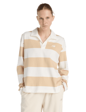 Rugby Long Sleeve Donna - Felpe Marrone - Taglia M - Jersey di cotone M