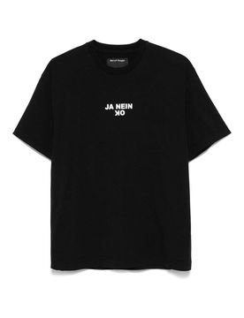 T-shirt Ja Nein Ok Adattata
