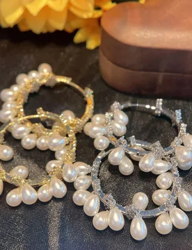 HIBRIDE Light Luxury Elegant Women Tassel Pearl Earrings Dress Stunning Jewellery Set Wedding Dating Travel Banquet Gift E114 - Aliexpress - FashionsVida