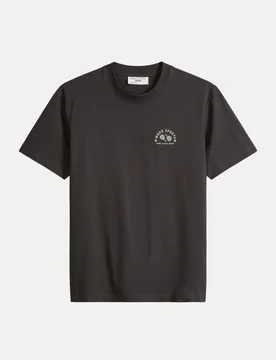 Marc O' Polo T-Shirt, SSL, Print, Relaxed Fit Schwarz M - Marc O'Polo - FashionsVida