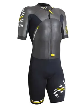 Trisuit A Maniche Corte Alligator Sr Black / Yellow M