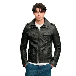 Superdry Giacca Brad Faux Black XL