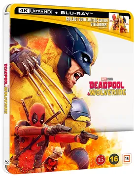 Blu-ray Deadpool & Wolverine Wolverine Art Multicolor One Size unisex