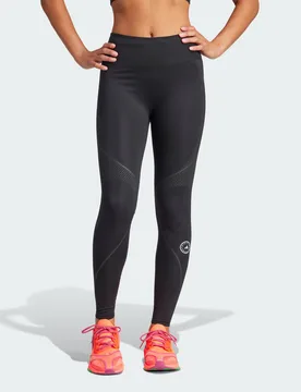 Womens Truepace Long Running Leggings - Black Recycled Material - Size 2xs - Adidas by Stella McCartney - FashionsVida