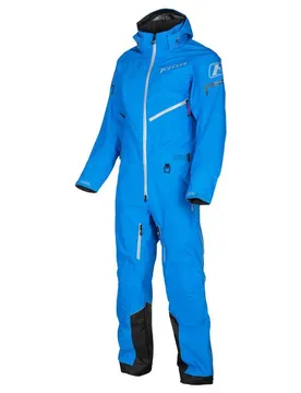 Combinaison De Course Lochsa Gore-tex® Monument Gray / Electric Blue Lemonade M