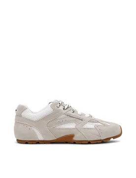 Women's 'Aziel 105' Suede Trainers in White Size: 6 - White - Size: 6 - Steve madden - FashionsVida