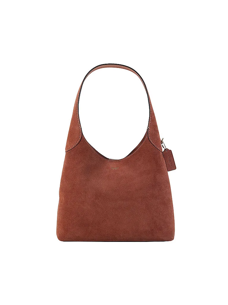 Sac en cuir - Sac Hobo BROOKLYN 28 camel - Coach - FashionsVida