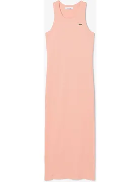 Vestido Polo de mujer sin mangas de algodón - Lacoste - FashionsVida