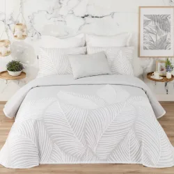 Colcha cubrecama jacquard algodón Palma