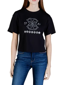 Damen T-Shirt Schwarz 507663