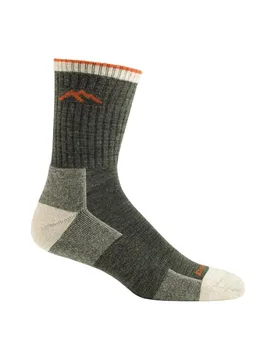 Hiker Micro Crew Socke Oliv 46-49,5 - Darn Tough - FashionsVida