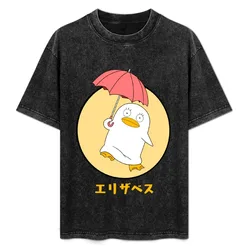 Eliz T-Shirt Vintage Print Crew Neck Tee
