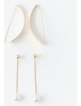 Sfera - Set 2 pendientes perlas - Sfera - FashionsVida