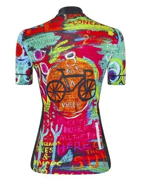 Maglia A Maniche Corte 8 Days Aqua Multicolor - Cycology - FashionsVida