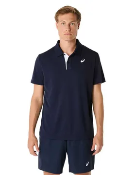Court Short Sleeve Polo Midnight 2XL - Asics - FashionsVida