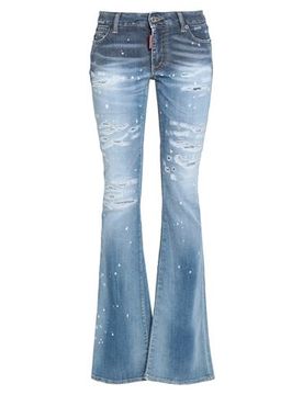 Jeanshose Damen Blau 34 Damen