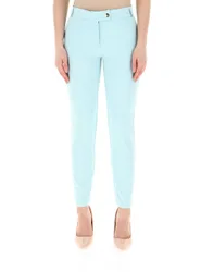 Pantalone a sigaretta VERDE XL