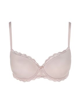 Sujetador con relleno EVITA arena beige 90B
