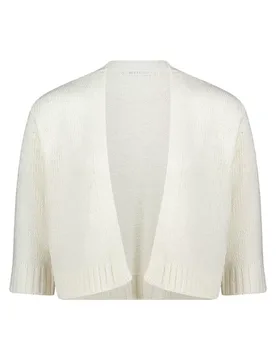 Strickjacke Kurz 3/4 Arm female - 40 - FashionsVida