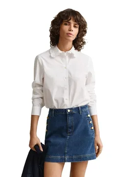 Chemise à Manches Longues 4300700 Regular Fit White 40 - Gant - FashionsVida