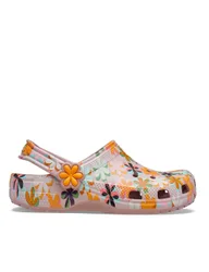 Kids Classic Floral Clogs Pink Mix Female