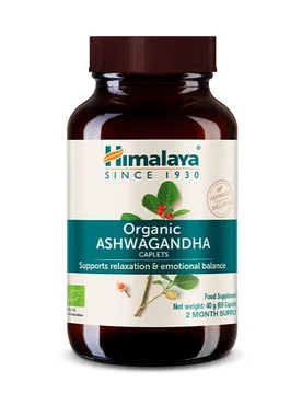 Organic Ashwagandha Caplets - Himalaya - FashionsVida