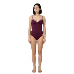 Swimsuit Bordeaux 38 Women