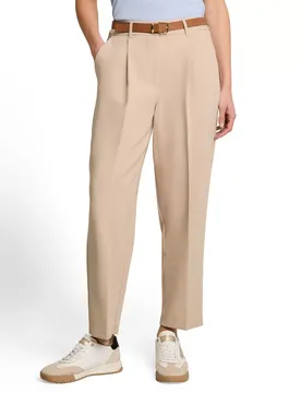 Tailored loose fit pants female