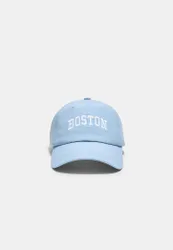 Sportliches Basecap mit Boston-Stickerei Blau OS