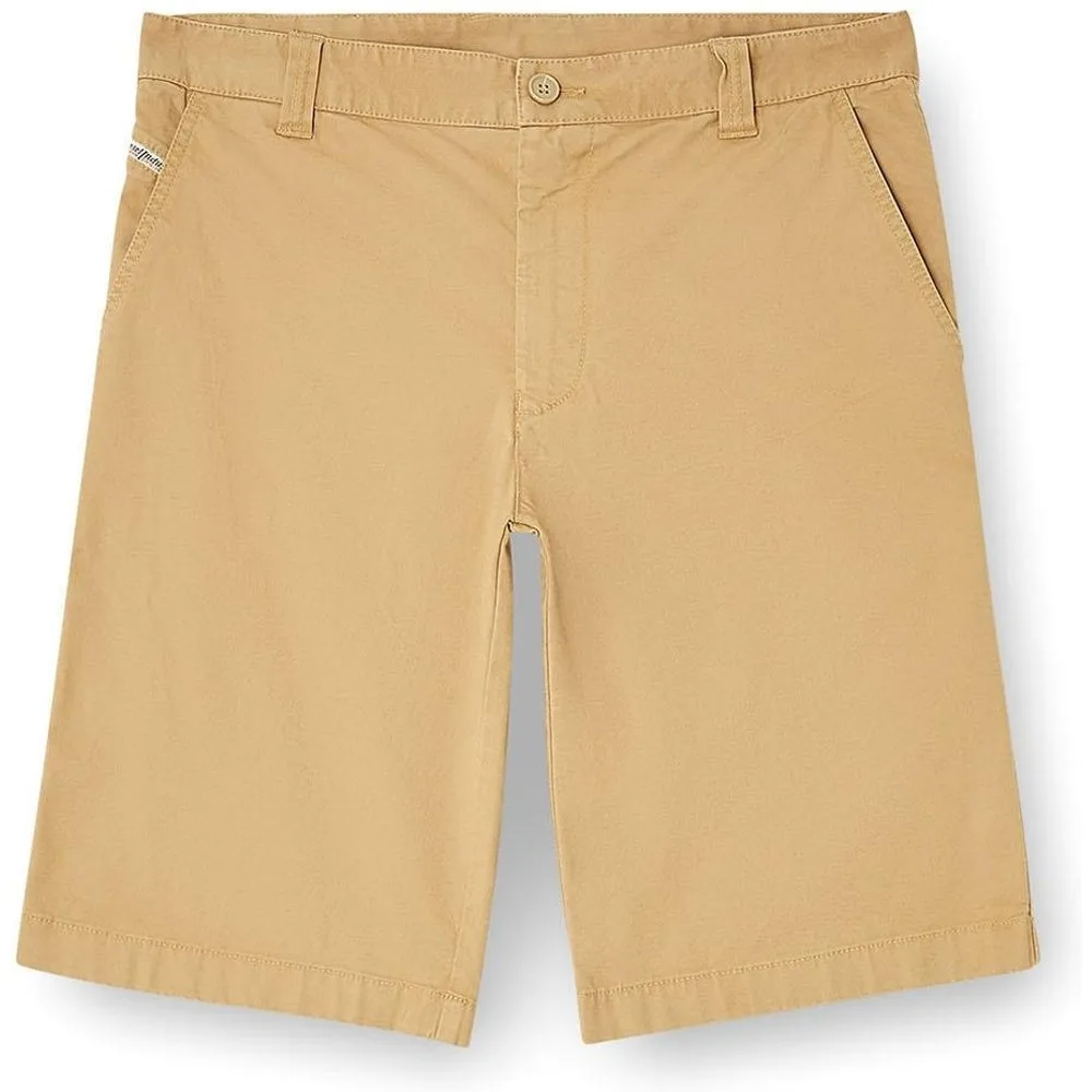 Pantalón corto chino de hombre de algodón lavado oscuro - Diesel - FashionsVida