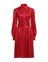 DOLCE&GABBANA Midi-Kleid Damen Rot 30,32 Damen