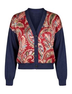 Strickjacke Damen Marineblau 42 Damen