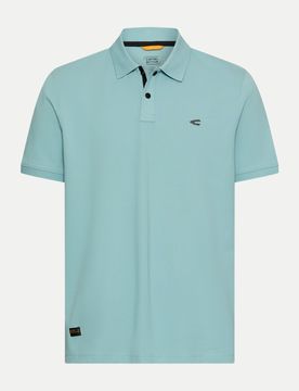 Poloshirt mit Kontrastdetails Blau XL