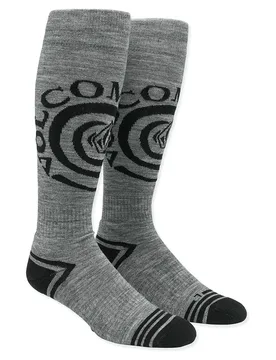 Chaussettes Longues Spiral Heather Grey EU 46-49 - Volcom - FashionsVida