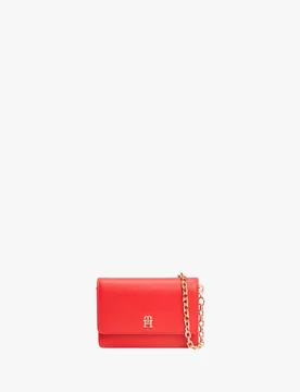 Portefeuille avec chaînette effet cuir - Tommy hilfiger - FashionsVida