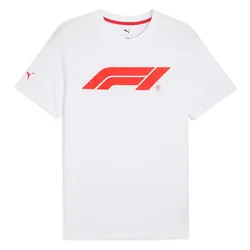 T-shirt à Manches Courtes F1 Ess Logo Puma White M ,Femme