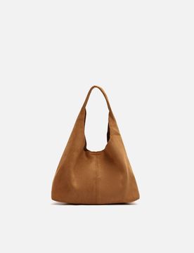 Pologito-1 sac hobo mini effet daim avec trousse intégrée