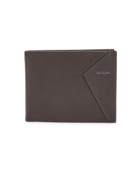 Portafoglio Slim Marrone In vera pelle PF828