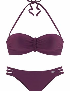 BUFFALO Bikini burdeos