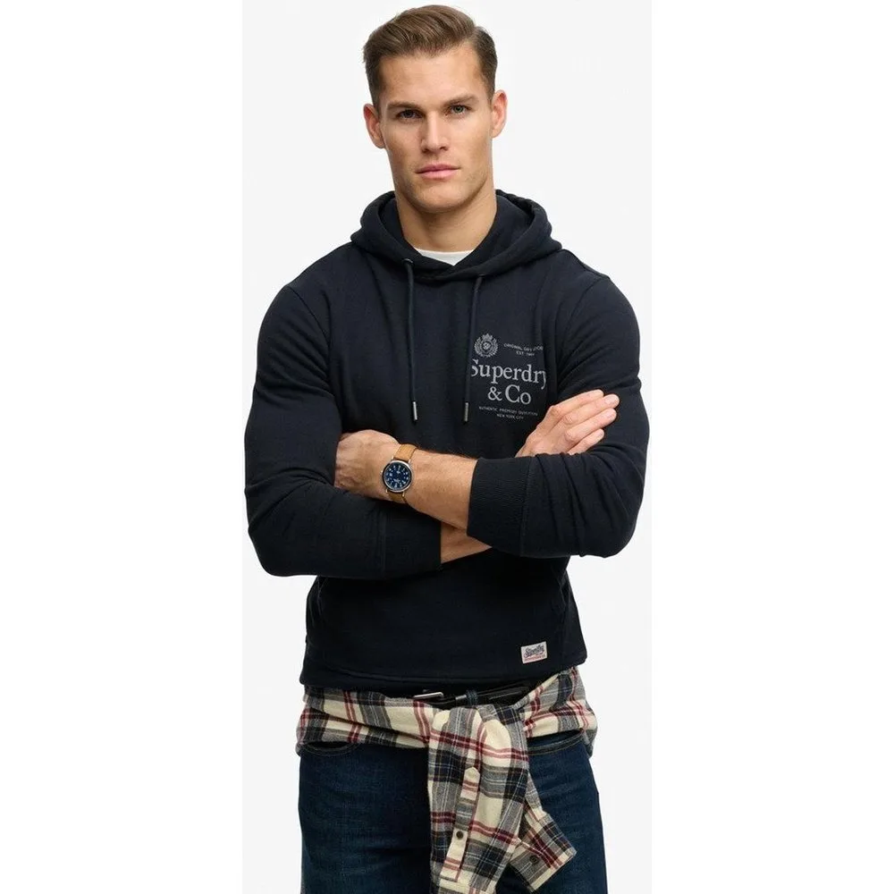 Sudadera con capucha de hombre 1954 Company de corte relajado - Superdry - FashionsVida