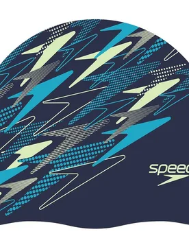Gorro de natación unisex Printed Silicone Cap - Speedo - FashionsVida