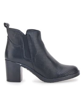 Stivaletti Neri Con Tacco 301 39