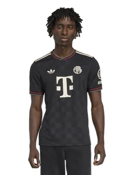 Fc Bayern Muenchen Third 25-26 Men Jerseys/Replicas - Black - Size S - Poly Jersey - Black - Size: Small - Adidas - FashionsVida