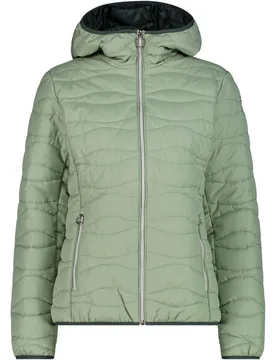 Woman jacket fix hood chaqueta outdoor mujer Verde (38) - CMP - FashionsVida