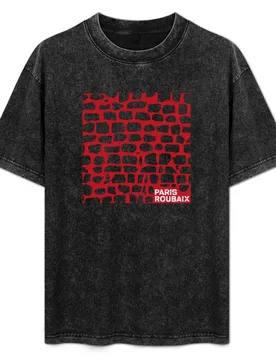 Paris Roubaix Cobblestones T-Shirt Anti-Perspiration Workout Top - Aliexpress - FashionsVida