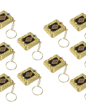 Pcs Quran Koran Book Keychain Tiny Decors Novelty Keyring Decorationss Gift Pendants Mini Plastic Small Hanging Keychains - Aliexpress - FashionsVida
