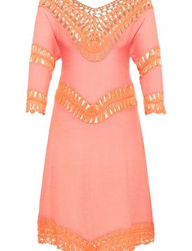 IZIA Vestido de verano naranja