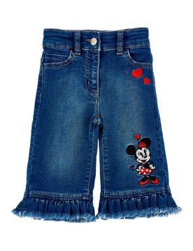 Monnalisa Bebè Jeans Con Galetta