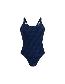 Bañador de mujer Seashell Enya azul oscuro 44C